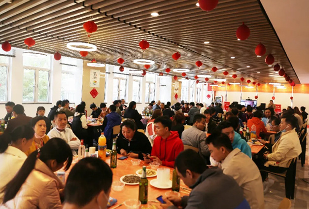 今年过年，我们在一起 | 科信技术为留守员工举办新春团年午宴