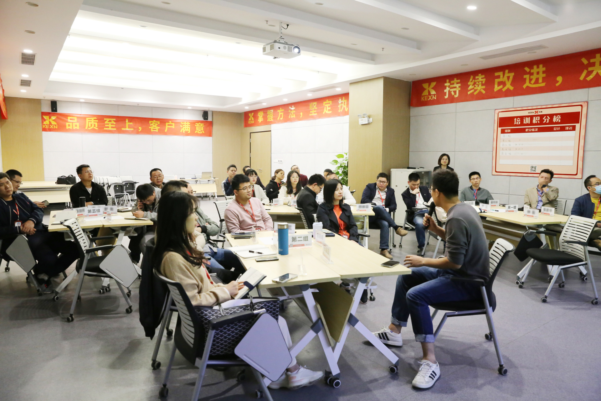 质量点亮未来 || 科信技术第一届“送质量进部门”活动首战告捷